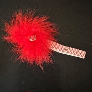 Red Feather Headband  7319  New